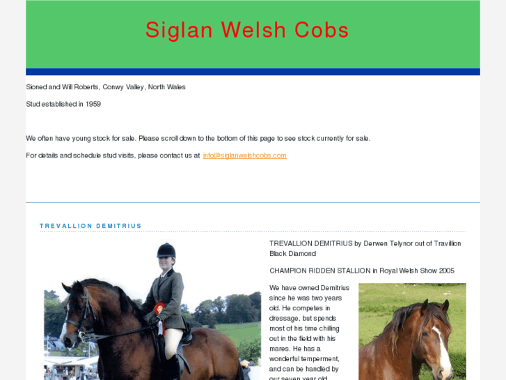 www.siglanwelshcobs.com