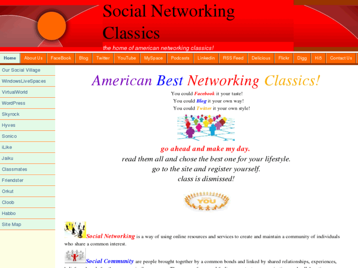 www.socialnetworkingclassics.com