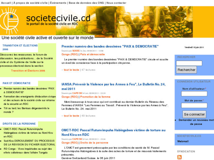 www.societecivile.cd