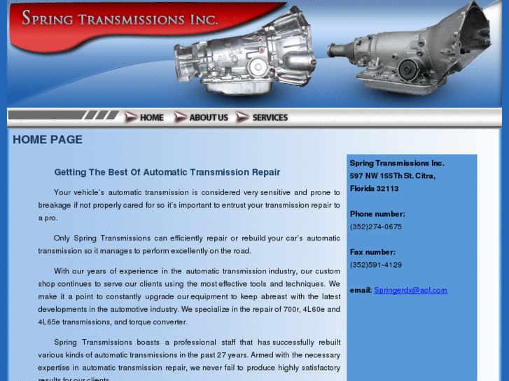 www.springtransmissionsinc.com