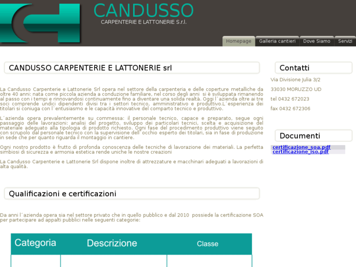 www.candussocarpenterie.it