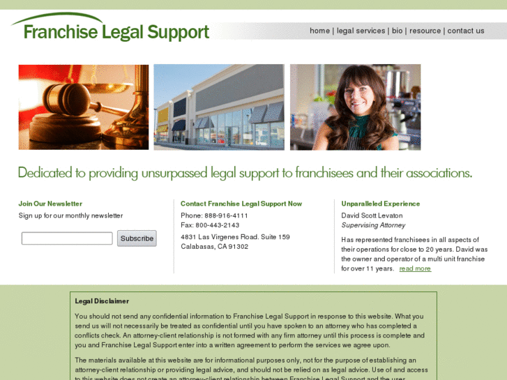 www.franchiselegalsupport.com