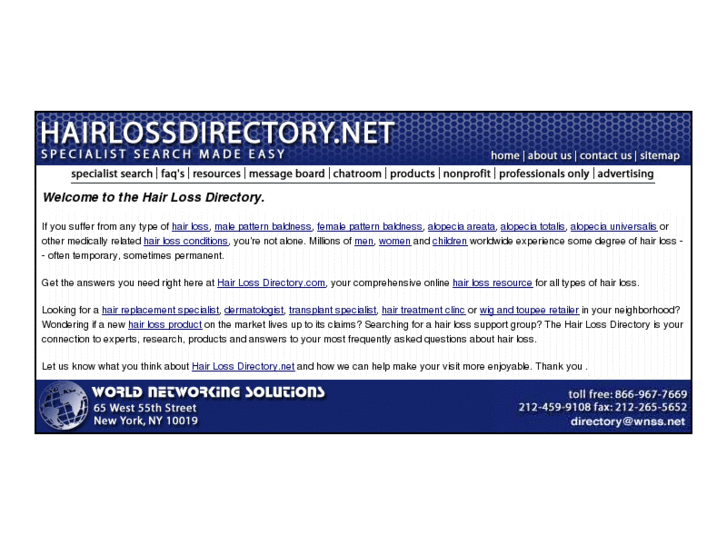 www.hairlossdirectory.net