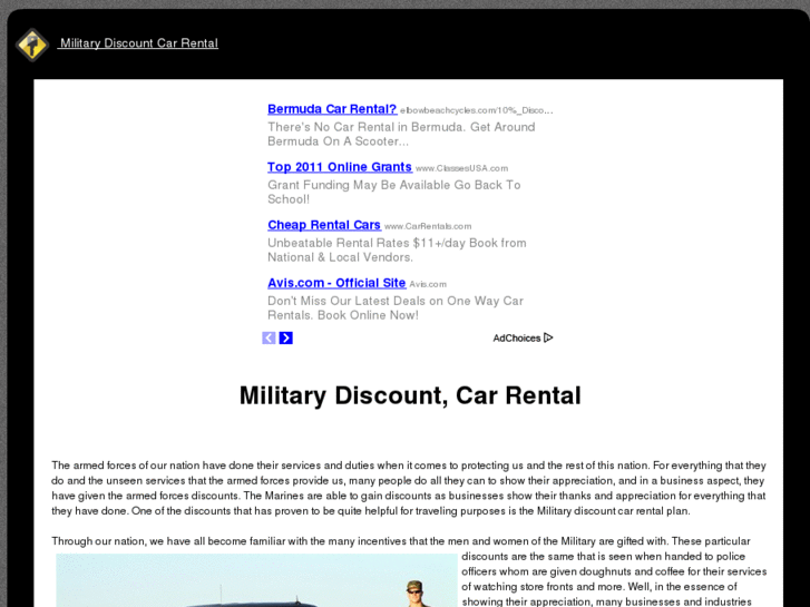 www.militarydiscountcarrental.com