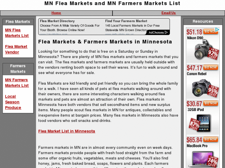 www.mnfleamarkets.com