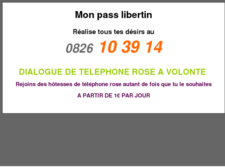 www.mon-pass-libertin.com