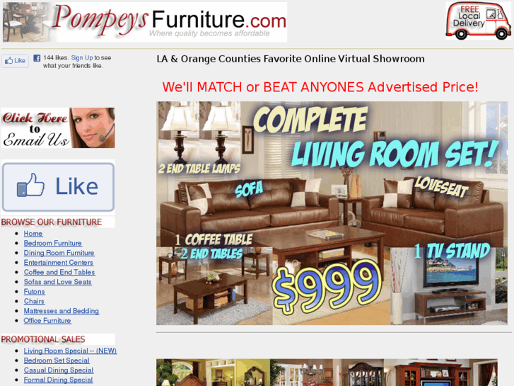 www.pompeysfurniture.com