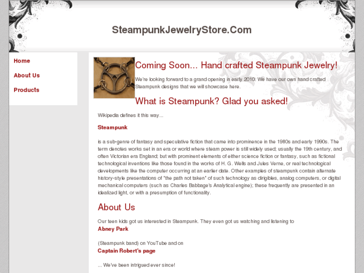 www.steampunkjewelrystore.com