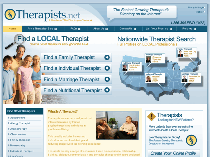 www.therapists.net