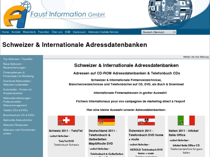 www.adressdatenbanken.ch