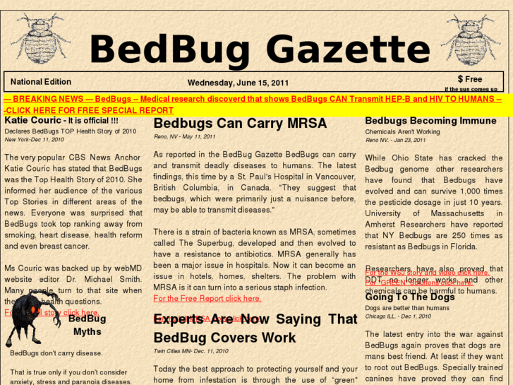 www.bedbuggazette.com