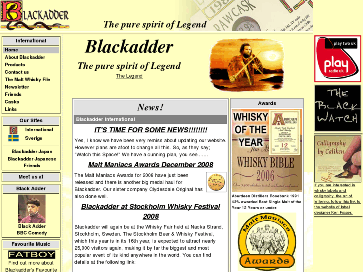 www.blackadder.nu