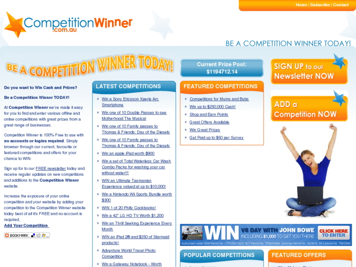 www.competitionwinner.com.au