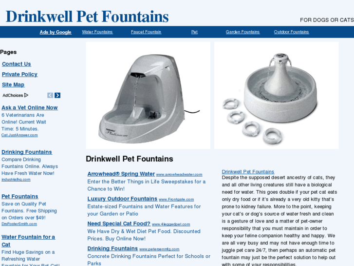 www.drinkwellpetfountains.net