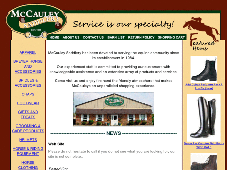 www.mccauleysaddlery.com