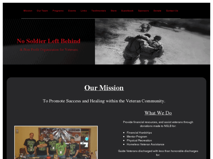 www.no-soldier-left-behind.org