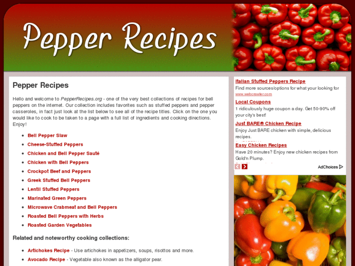 www.pepperrecipes.org