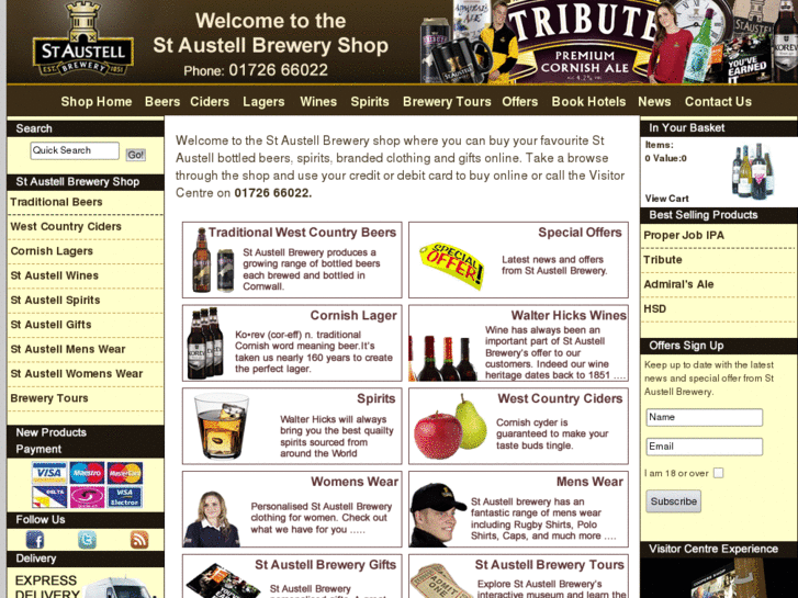 www.staustellbreweryshop.co.uk