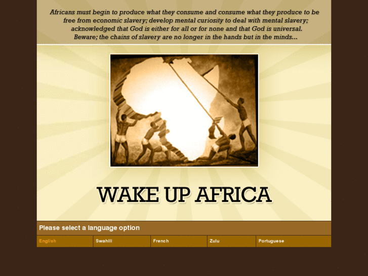 www.wakeupafrica.org