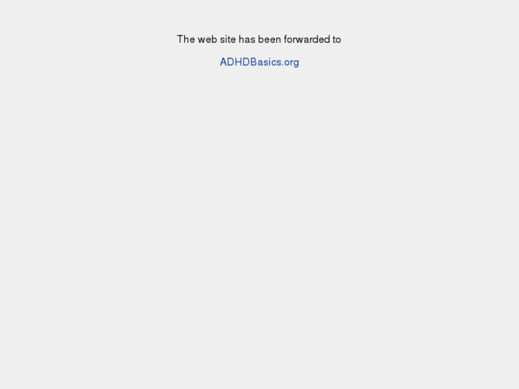 www.adhdbasics.net