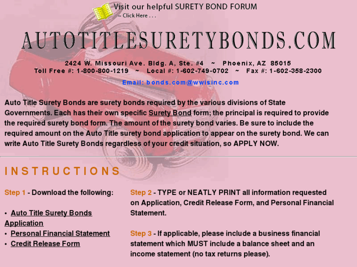 www.autotitlesuretybonds.com