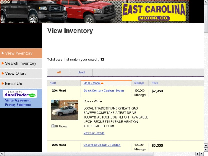 www.eastcarolinamotorcompany.com