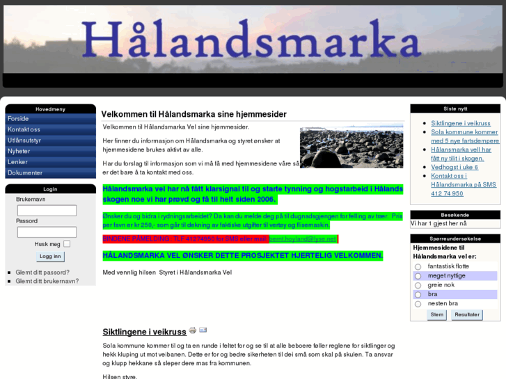 www.haalandsmarka.no