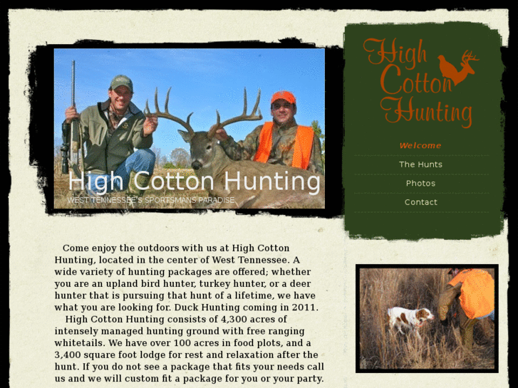 www.highcottonhunting.com