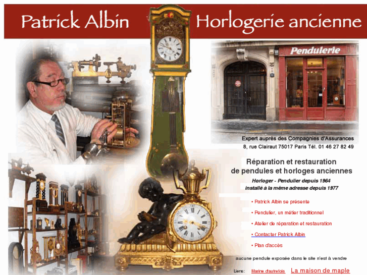 www.horlogerieancienne-patrickalbin.com