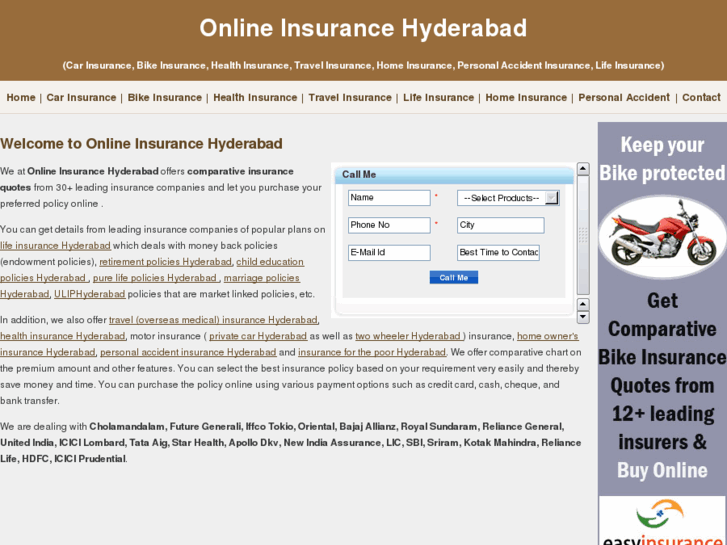 www.insurancehyderabad.com