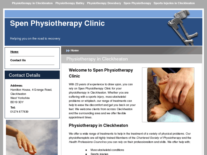 www.physiotherapycleckheaton.com