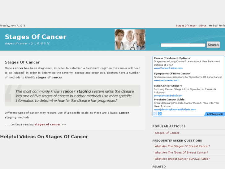 www.stagesofcancer.net