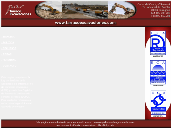 www.tarracoexcavaciones.com