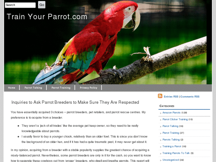 www.train-your-parrot.com