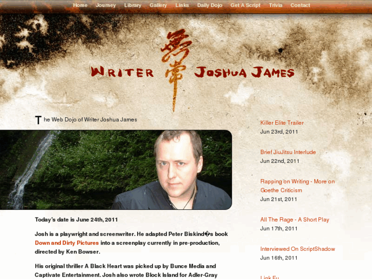 www.writerjoshuajames.com