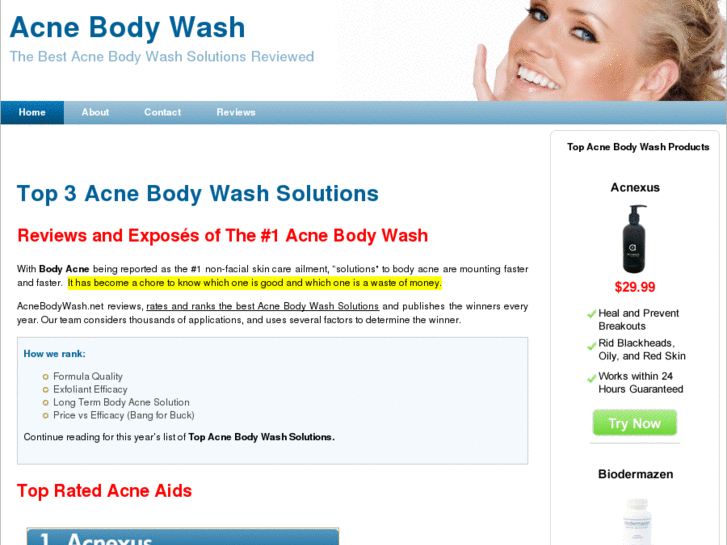 www.acnebodywash.net