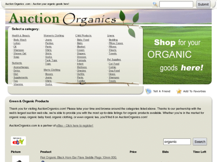 www.auctionorganics.com