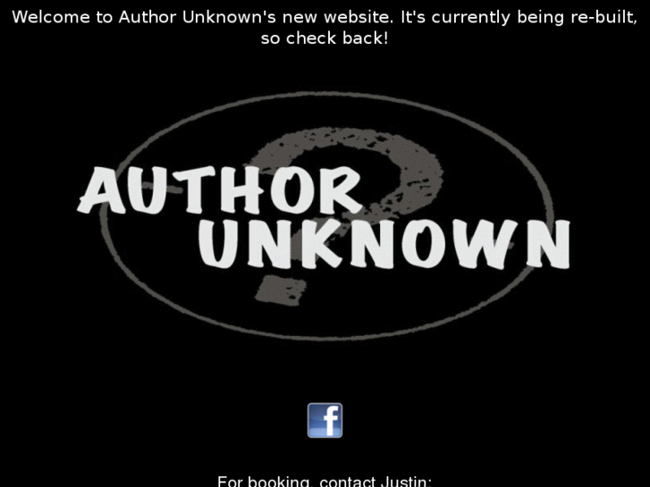 www.authorunknown.net