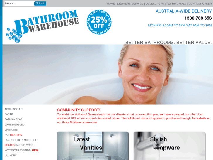 www.bathroomwarehouse.com.au