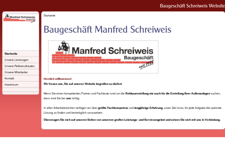 www.baugeschaeft-schreiweis.de