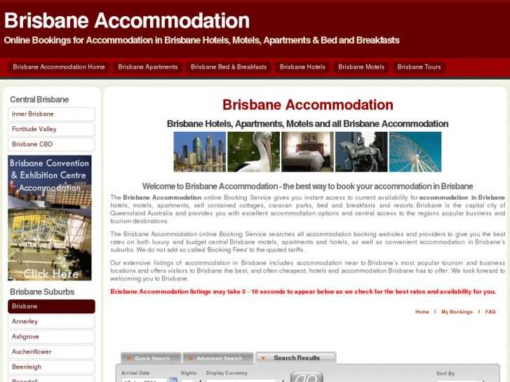 www.brisbaneaccommodation.tv