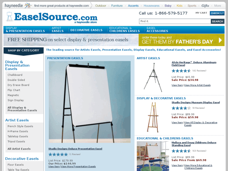 www.easels-source.com