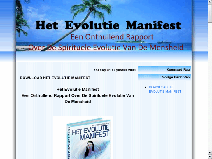 www.hetevolutiemanifest.com