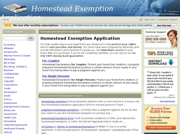 www.homesteadexemptionapplication.com