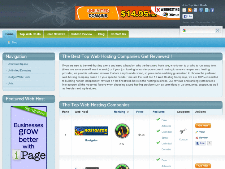www.hostreviewer.org