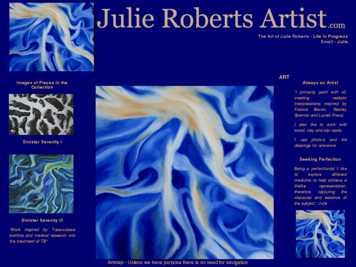 www.julierobertsartist.com