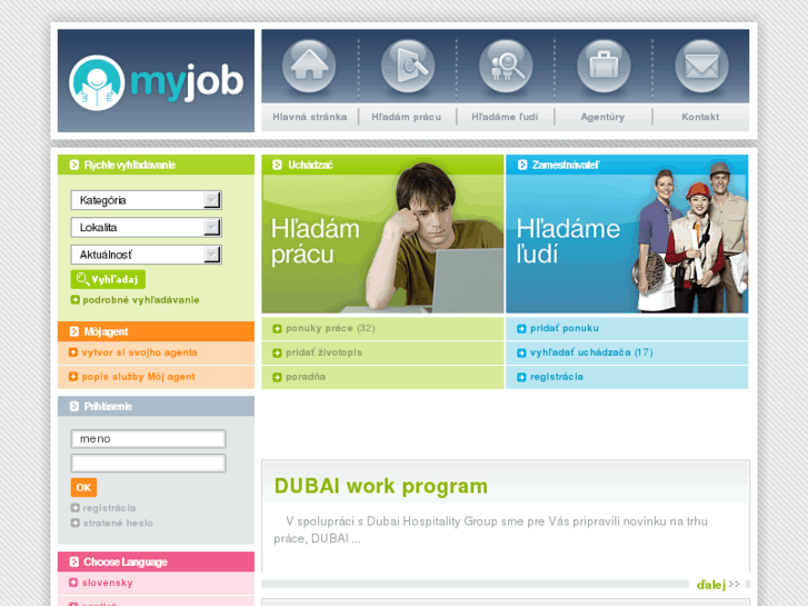 www.myjob.sk