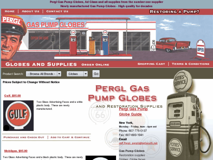 www.perglgaspumpglobes.com