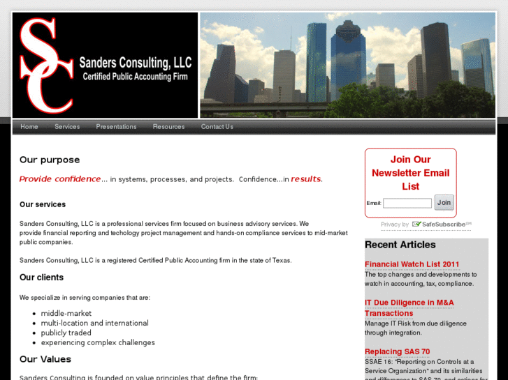 www.sandersconsult.com