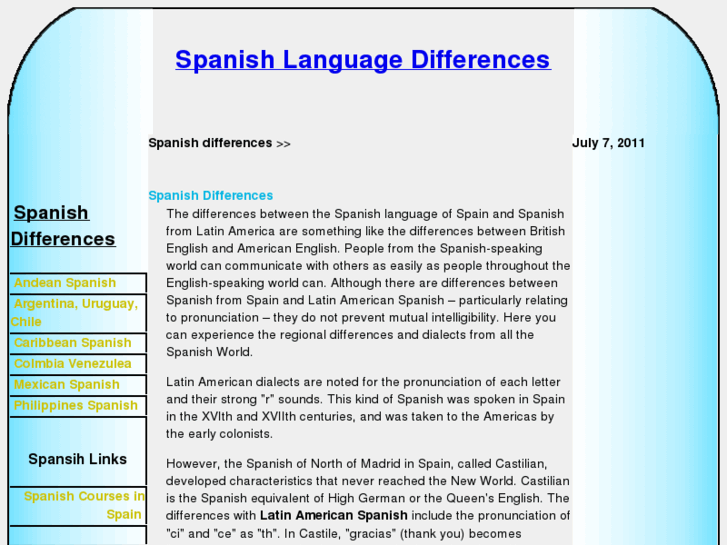www.spanish-differences.com